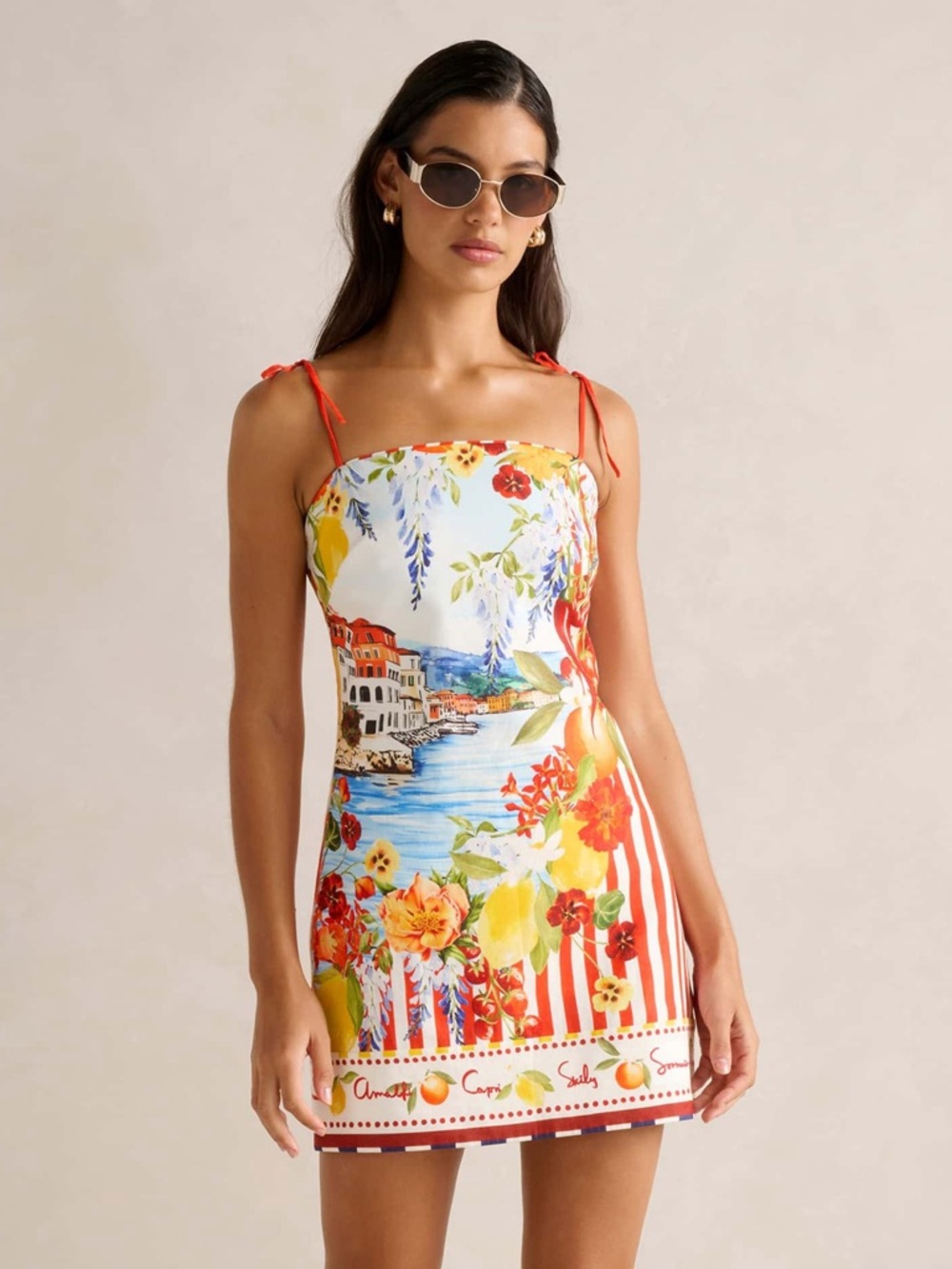 Ever New Sierra Printed Mini Dress